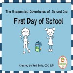 Sid and Sis First Day of School 8x8 cover